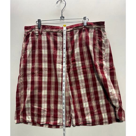 Vintage Chaps Denim Plaid Shorts - 100% Cotton *PLEASE READ DESCRIPTION* - Picture 7 of 7